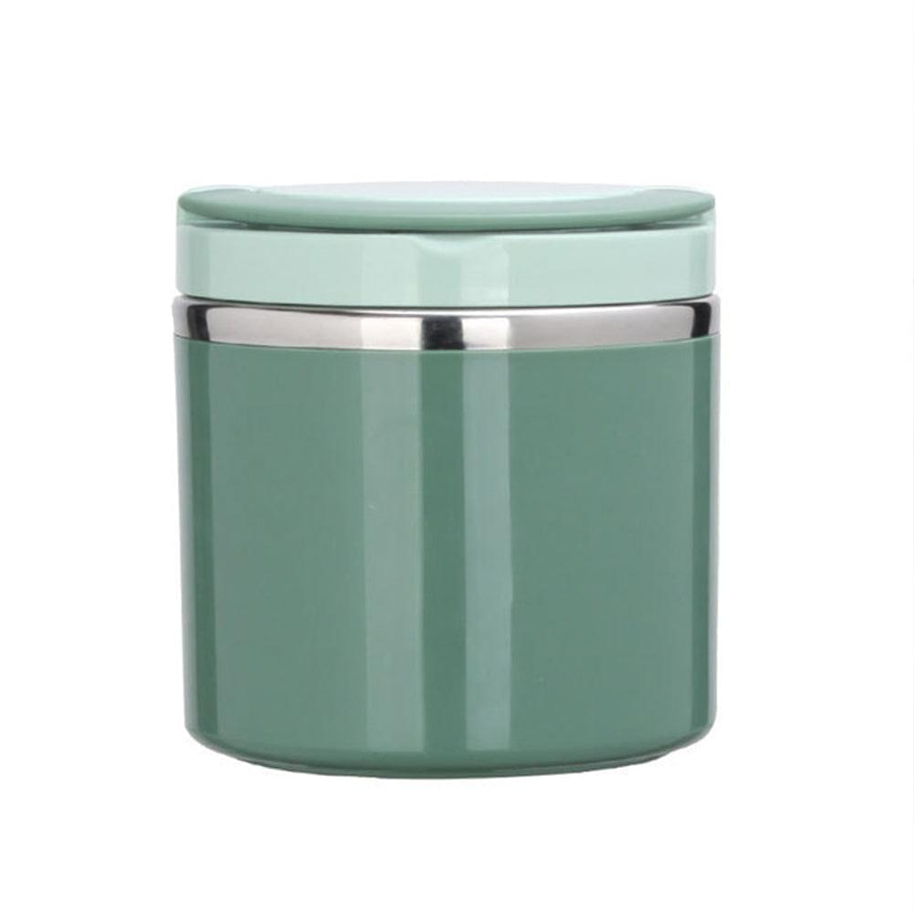Boite repas isotherme - Noir et vert - Grande lunch box - 2.5 L