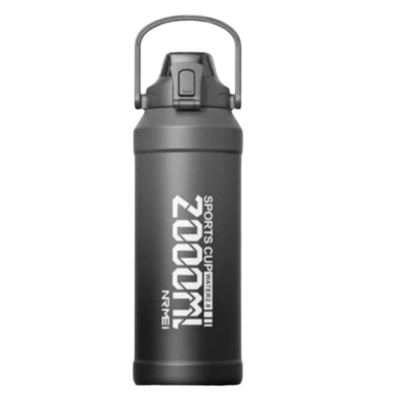 Bouteille isotherme 2 L noire