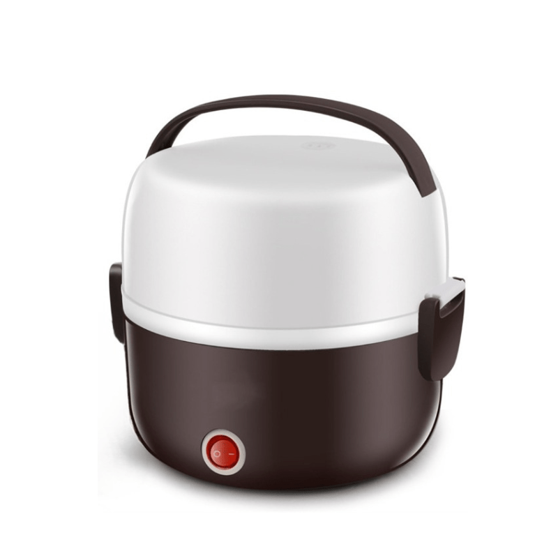 Lunch box chauffante noire 2X
