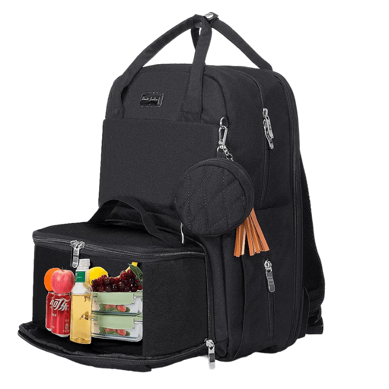 Sac à dos homme travail avec compartiment isotherme intégré