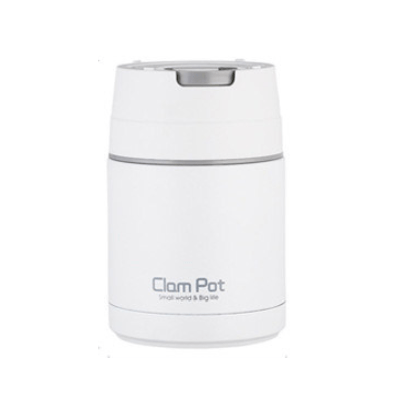 Thermos alimentaire blanc pour repas chaud 12 heures
