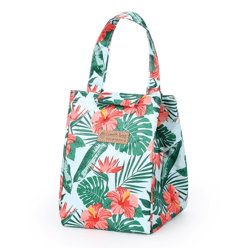Lunch bag flower