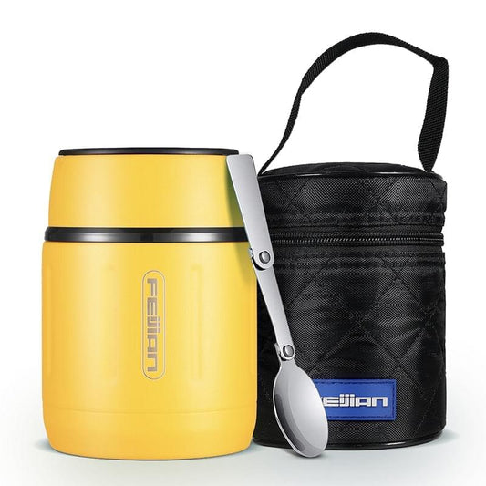 Lunch box isotherme jaune