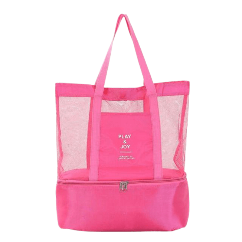 sac isotherme repas rose pour femme 